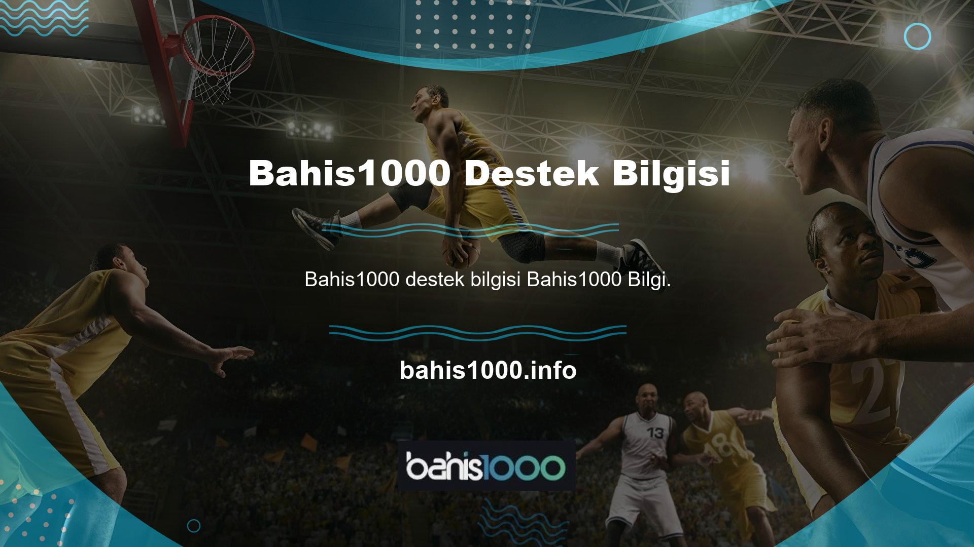 Bahis1000 sektördeki canlı destek hattını en aktif olarak kullanan ve aynı zamanda bir çözüm merkezi gibi faaliyet gösteren bir şirket olarak ezberlemeyi bozmaya başladı