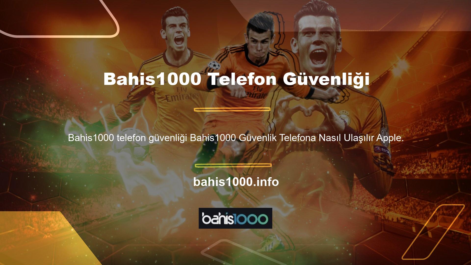 Bahis1000 Güvenlik Telefon başvurusuna nasıl erişileceği sorusu şüphesiz herkesin güvenilir olup olmadığını merak ettiği sorunlardan biridir